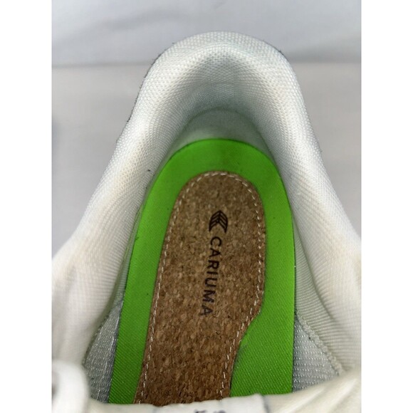 Cariuma Salvas Leather Sneakers Women's Size 9 Leopard White Lace Up Casual - Picture 8 of 12